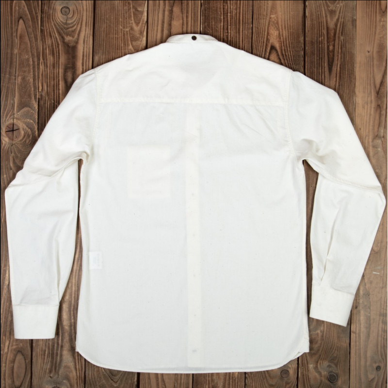Wit 100% katoenen overhemd - Pike Brothers 1923 Buccanoy Shirt Yuma white