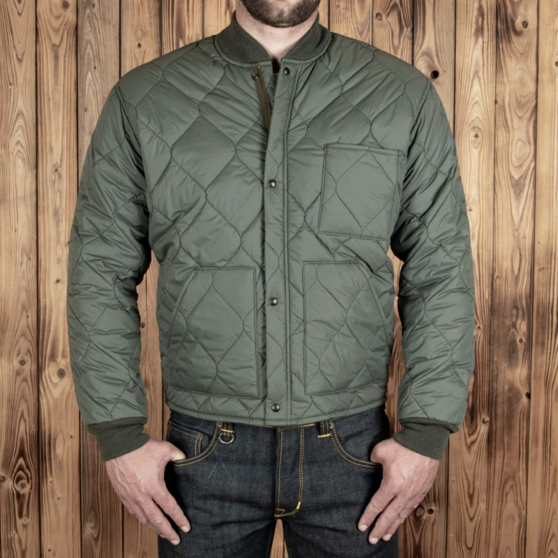 Pilotenjacke – 1965 CWU Jacket Sage Green Pike Brothers