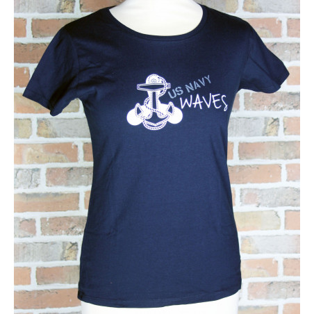 Dames T-Shirt "US NAVY WAVES" - Atelier de Flo
