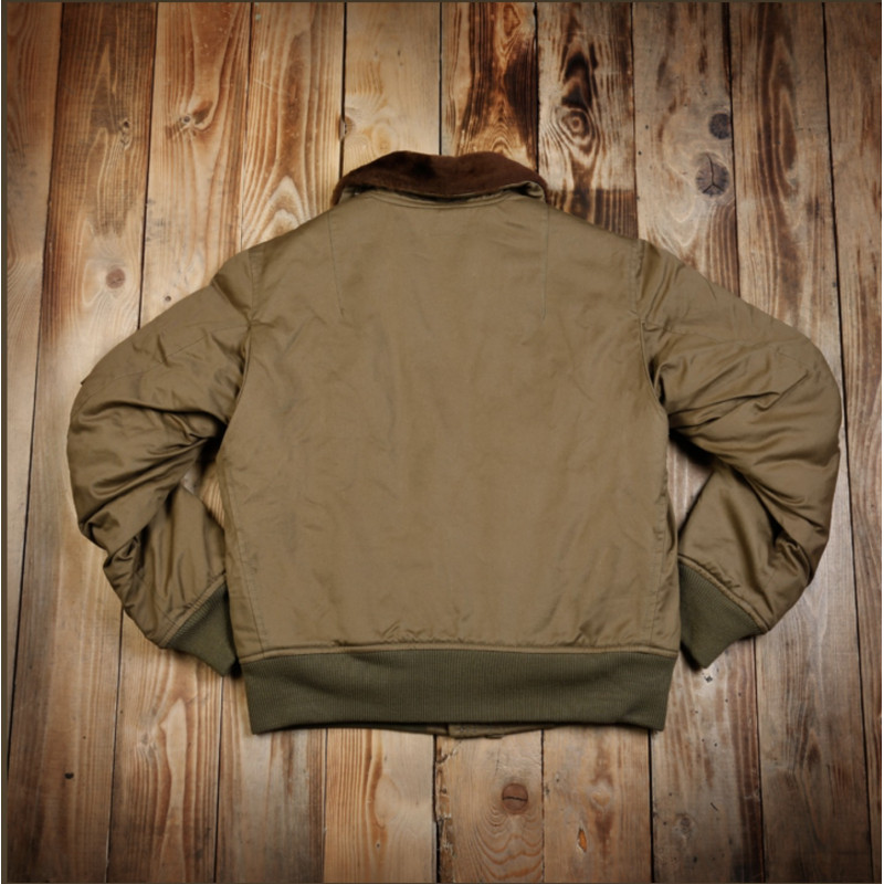 Pilotenjacke 1945 B15 Flight Jacket olive - Pike Brothers