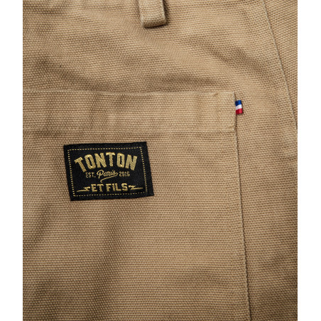 Pantalon Arsène Canvas Tan - Tonton et Fils