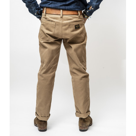 Pantalon Arsène Canvas Tan - Tonton et Fils