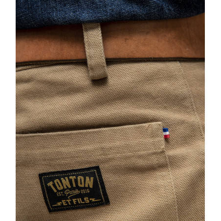 Pantalon Arsène Canvas Tan - Tonton et Fils