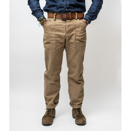 Pantalon Arsène Canvas Tan - Tonton et Fils