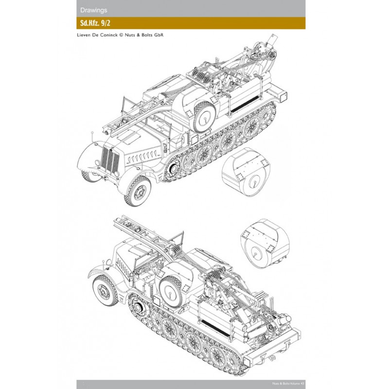 I trattori Famo Sd.Kfz. 9 da 18 tonnellate – varianti blindate e non blindate