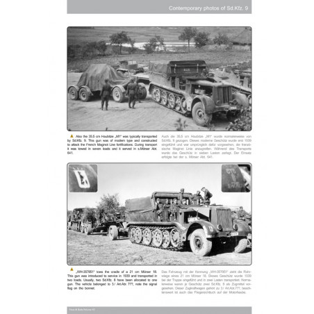 Semioruga Famo Sd.Kfz. 9 de 18 toneladas – variantes blindadas y sin blindar