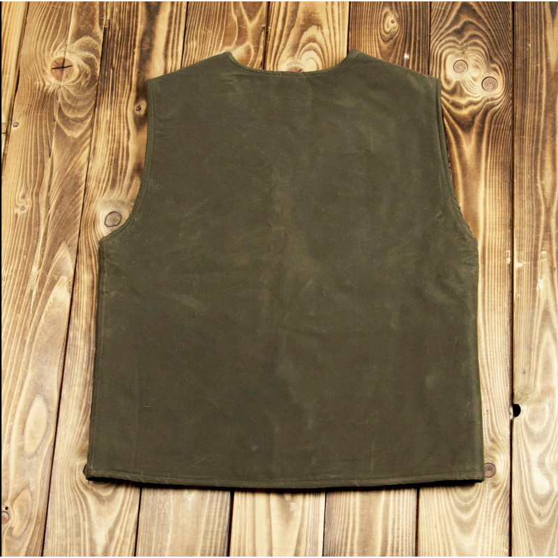 Gewaxte C2-jas - 1942 C2 Vest waxed oliv Pike Brothers