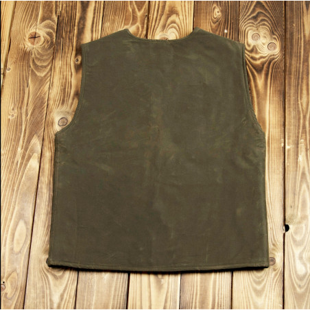 Gewaxte C2-jas - 1942 C2 Vest waxed oliv Pike Brothers