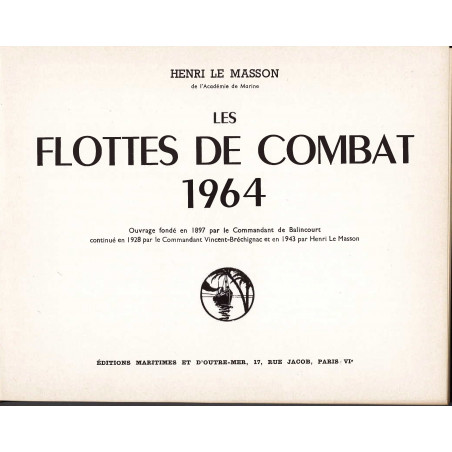 LES FLOTTES DE COMBAT 1964