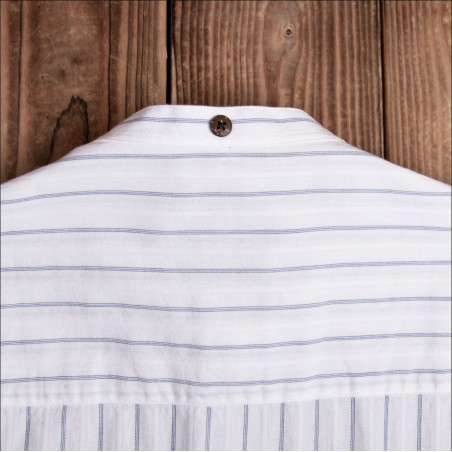 Hemd 100% katoen - 1923 Buccanoy Shirt Alp white - Pike Brothers