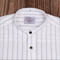 Hemd 100% katoen - 1923 Buccanoy Shirt Alp white - Pike Brothers