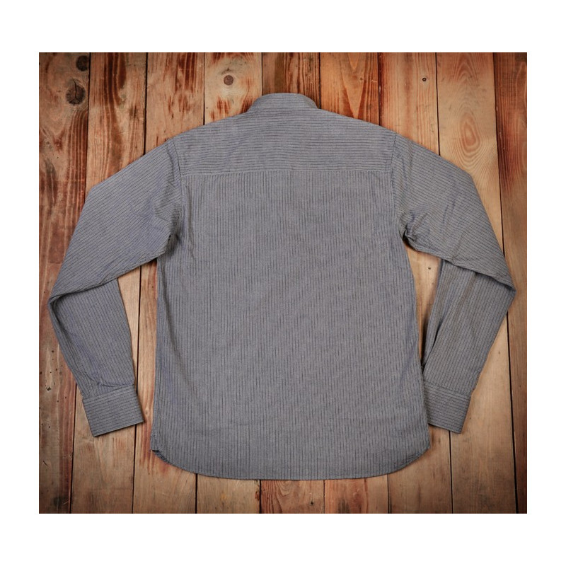1923 Buccaneer Grey Striped Shirt