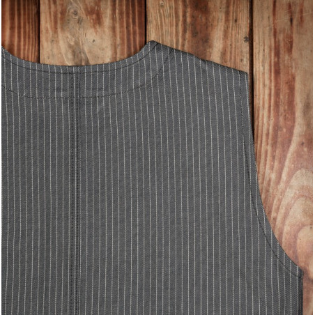 1937 Roamer Denim Grey Wabash Vest