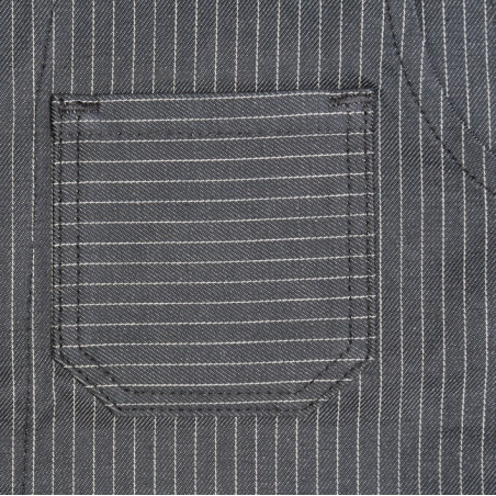 Gilet 1937 Roamer denim grey wabash grijs