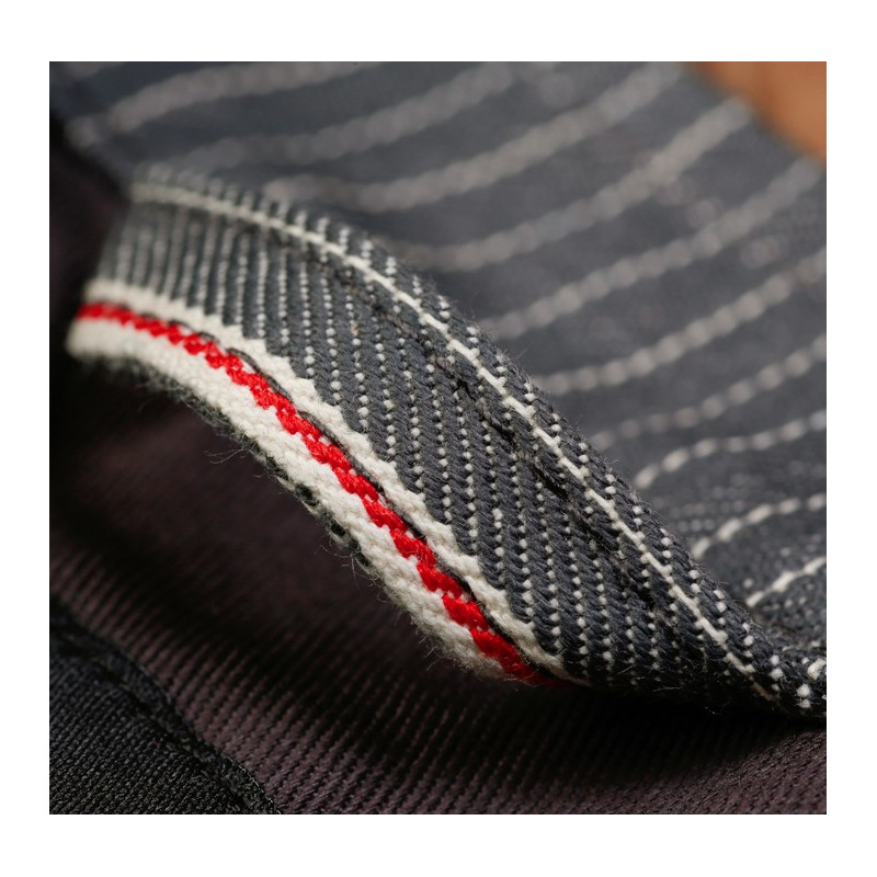 Gilet 1937 Roamer denim grey wabash grijs