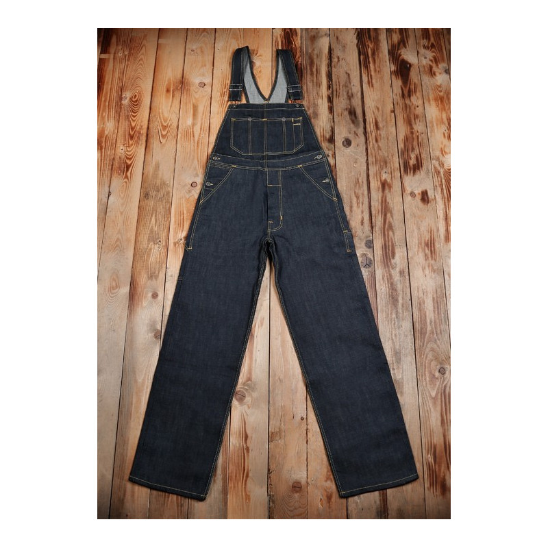 Mechaniker-Latzhose 1935 Mechanic Bib 11oz Indigo Blau