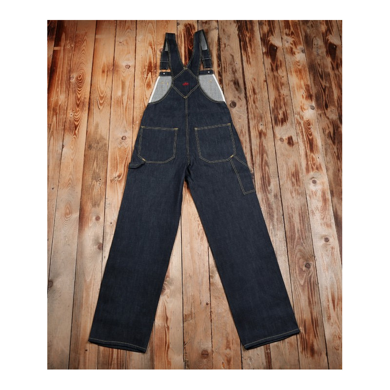 Mechaniker-Latzhose 1935 Mechanic Bib 11oz Indigo Blau