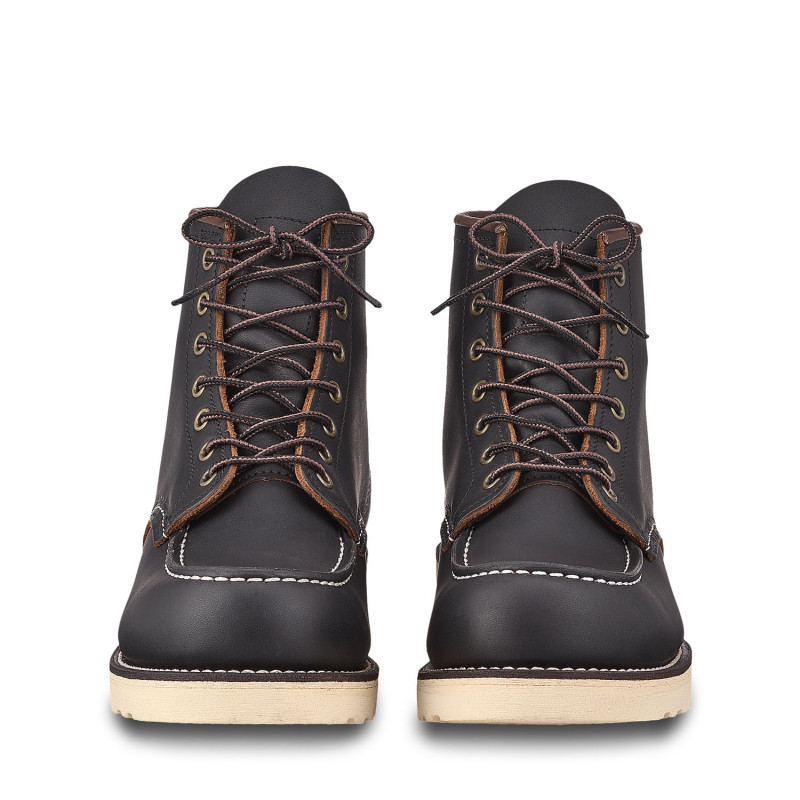 8849 Moc Toe Black Prairie - Red Wing Shoes