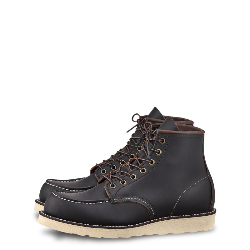 8849 Moc Toe Black Prairie - Red Wing Shoes