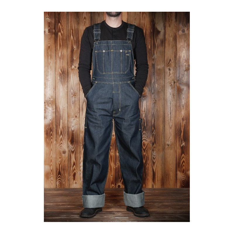 1935 Mechanic Bib Overall 11oz Indigo Blue