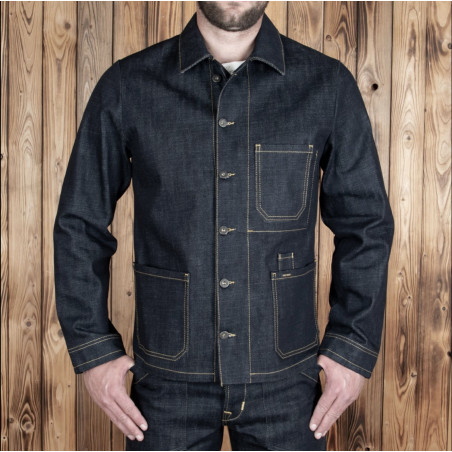 Jeansjacke – 1936 Chopper Jacket 16oz indigo – Pike Brothers