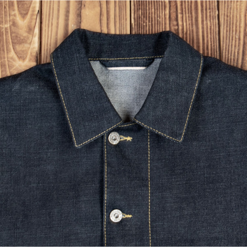Jeansjacke – 1936 Chopper Jacket 16oz indigo – Pike Brothers