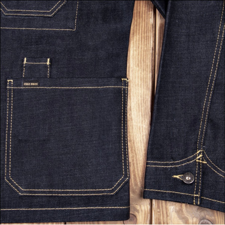Jeansjacke – 1936 Chopper Jacket 16oz indigo – Pike Brothers