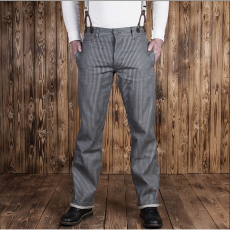 Denim broek - 1942 Hunting Pant grey wabash – Pike Brothers