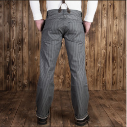 Denim broek - 1942 Hunting Pant grey wabash – Pike Brothers 2