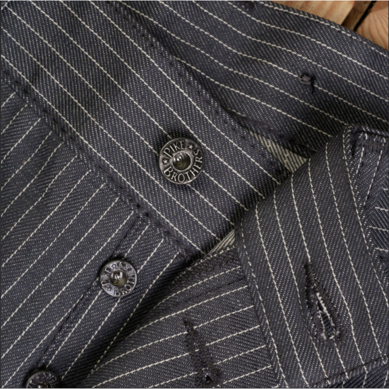 Denim-Hose – 1942 Hunting Pant grey wabash – Pike Brothers