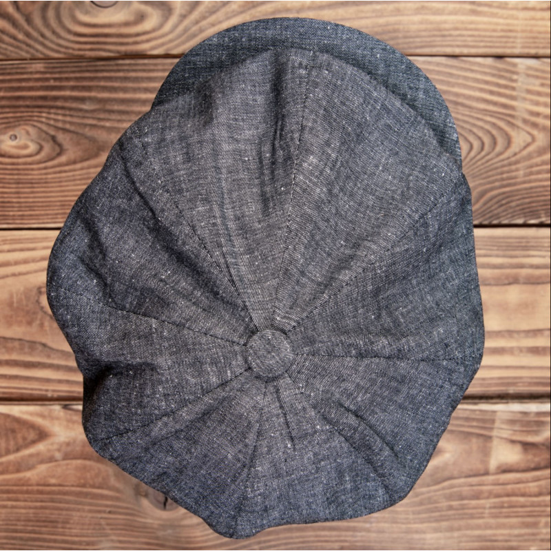 1928 Newsboy Cap smoke grey – Pike Brothers