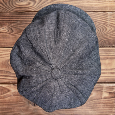 1928 Newsboy Cap smoke grey – Pike Brothers