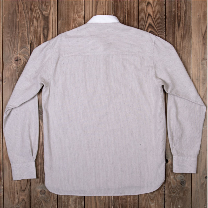 Katoenen overhemd – 1923 Buccaneer Shirt Guernsey brown – Pike Brothers