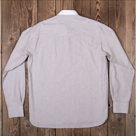 Katoenen overhemd – 1923 Buccaneer Shirt Guernsey brown – Pike Brothers