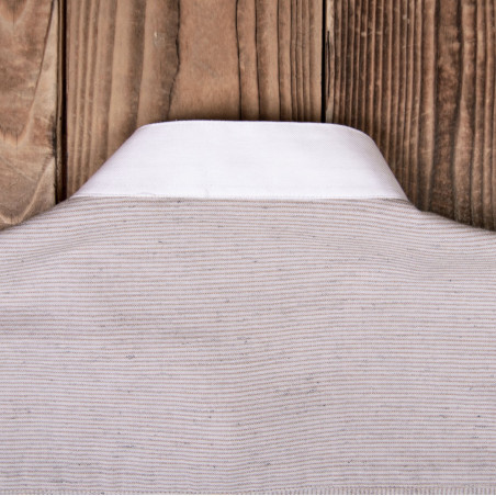 Chemise coton – 1923 Buccaneer Shirt Guernsey brown – Pike Brothers