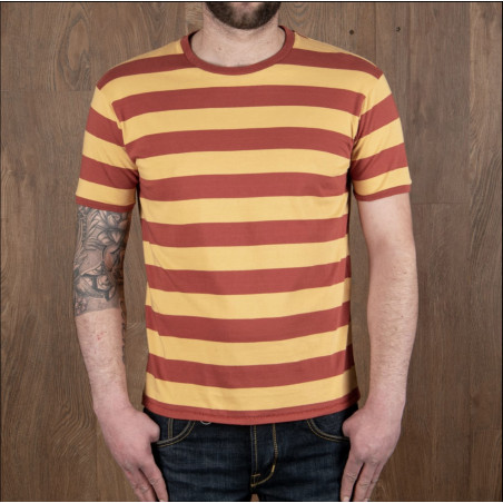 T-Shirt Ventura Oranje - 1964 Sports Tee Ventura Orange Pike Brothers