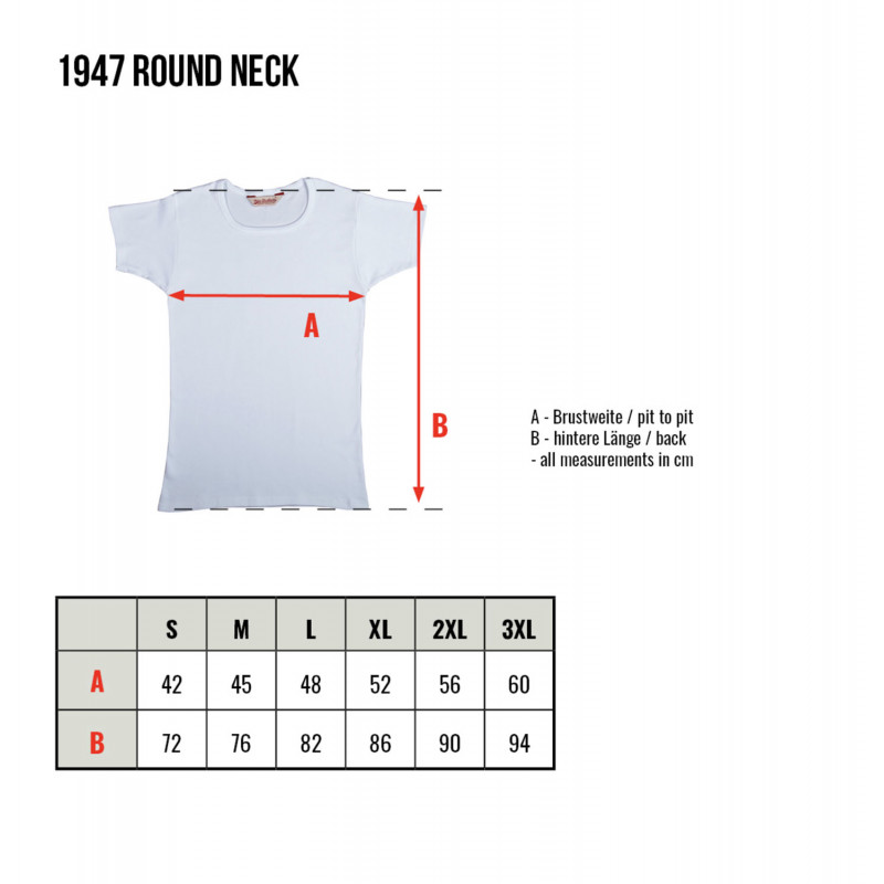 2er-Pack Rundhals-Schlauchshirts schwarz 1947...