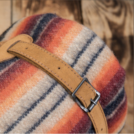 Decke Plaid 1969 Denakatee Depakatè wool blanket faded black Pike Brothers