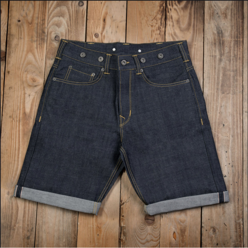 Jeans-Short Denim 1937 Roamer 11 Oz Pike Brothers