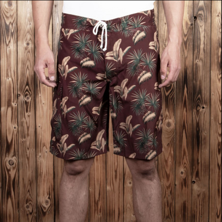 Badeshort – 1961 Surf Short Maohu Red Pike Brothers