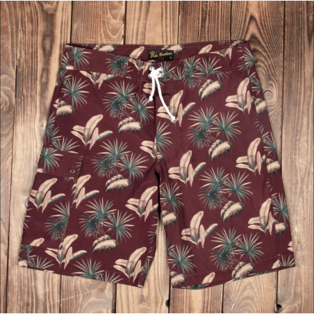 Badeshort – 1961 Surf Short Maohu Red Pike Brothers