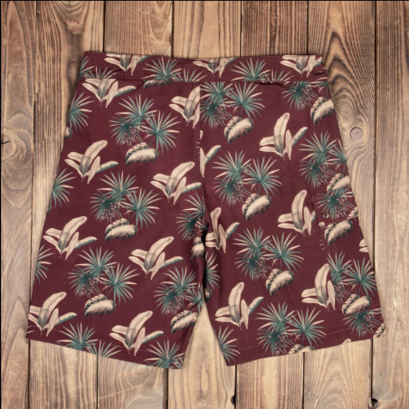 Badeshort – 1961 Surf Short Maohu Red Pike Brothers