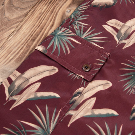 Badeshort – 1961 Surf Short Maohu Red Pike Brothers