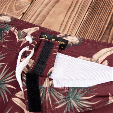 Swimwear - 1961 Surf Short Maohu red Pike Brothers