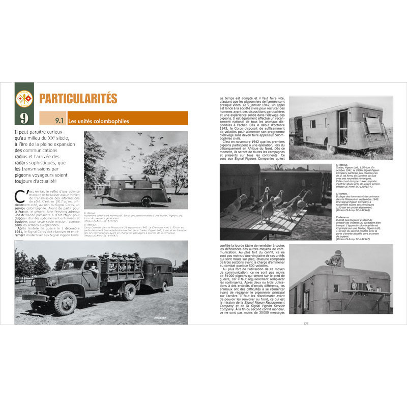 LES VÉHICULES DES TRANSMISSIONS DE L'U.S. ARMY