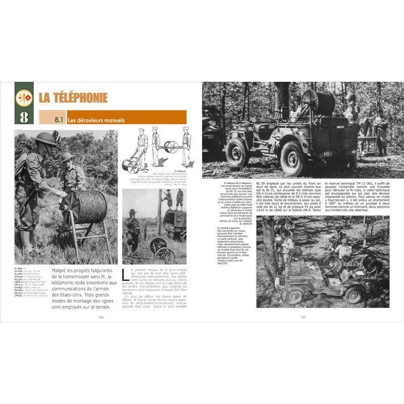 LES VÉHICULES DES TRANSMISSIONS DE L'U.S. ARMY