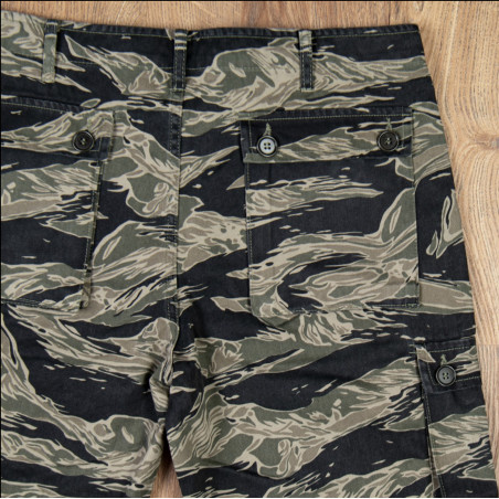 1966 Jungle Tiger Stripe Short - Pike Brothers