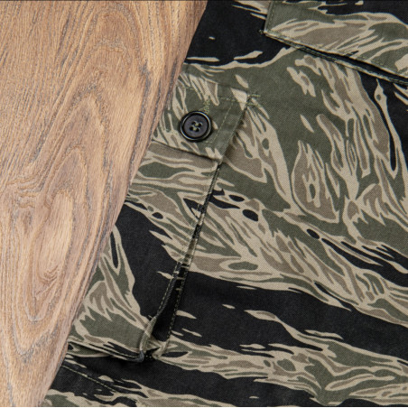 1966 Jungle Tiger Stripe Short - Pike Brothers