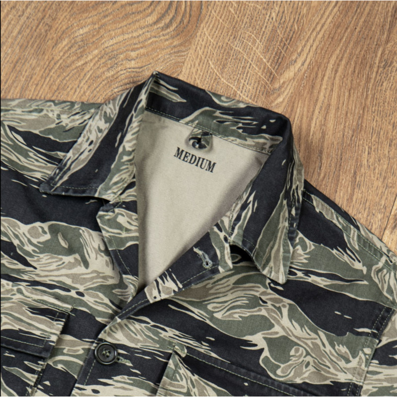 Hemd 1966 Jungle Shirt Tiger Stripe - Pike...