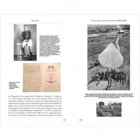 AGENTS SECRETS PARACHUTÉS EN EUROPE 1940-1955